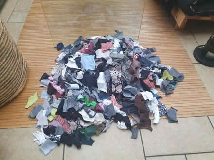 Photo of free A bag of cut up rags - clippy rug? (Catterick Garrison DL9) #1