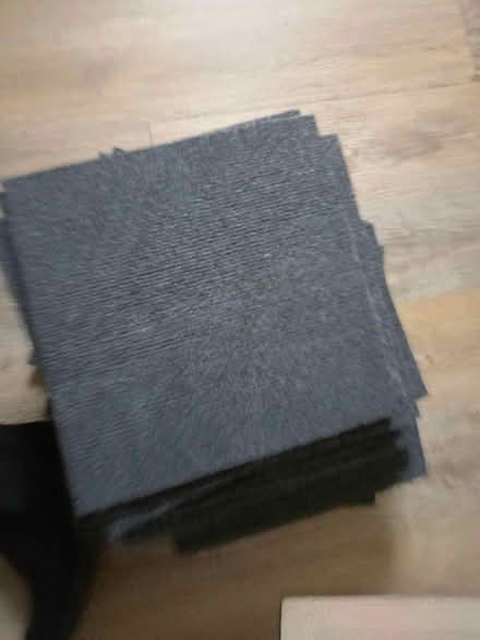 Photo of free Dark grey carpet squares (Hollybush NP44) #1