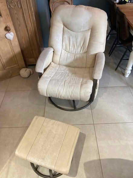 Photo of free Feeding rocking chair and footstool (Greenfield OL3) #1
