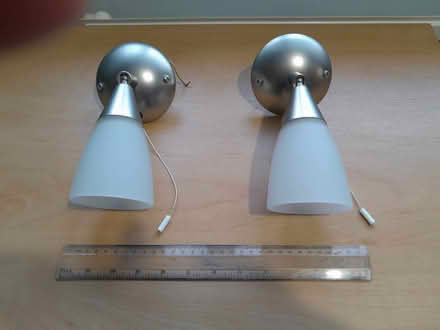 Photo of free Pair of wall lamps with switches (Harrogate HG2) #1