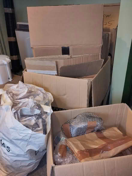 Photo of free Cardboard boxes and packing materials (Durrington BN13) #1