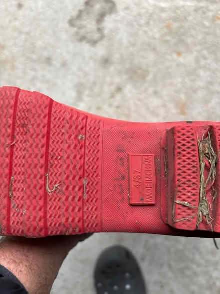 Photo of free Red ladies/girls wellies (CA1 Carlisle area) #1