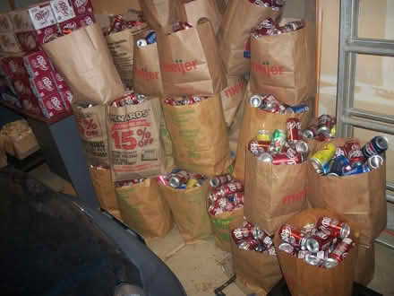 Photo of free Aluminum cans (60446) #1