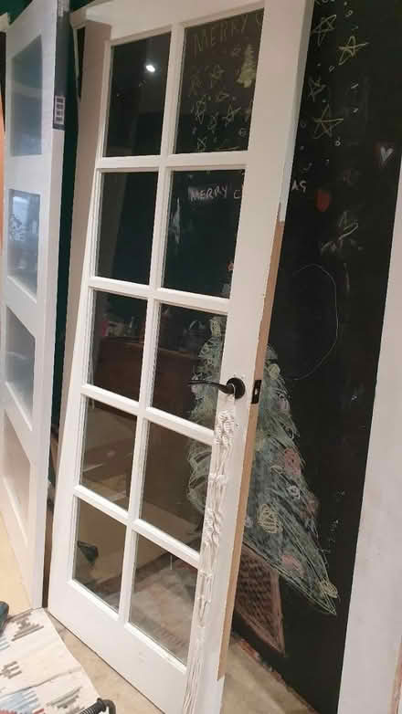 Photo of free 2 x Oak interior doors (Letchworth SG6) #1