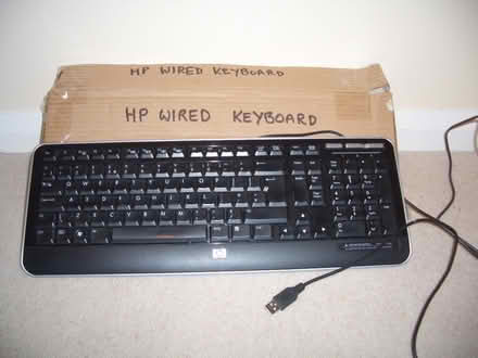 Photo of free HP Wired Keyboard (GU15) #1