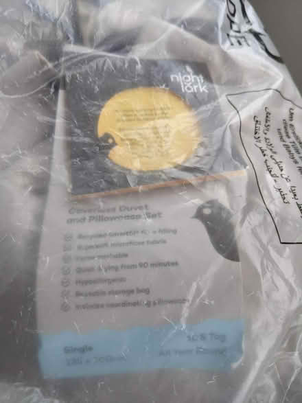 Photo of free Coverless single duvet (Shoreham) #3