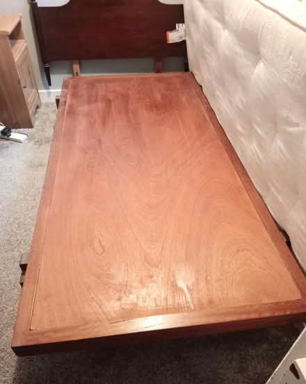 Photo of free 2x single wooden bed bases (Melrose, TD6) #2