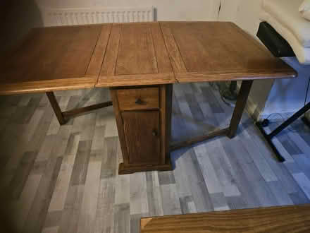 Photo of free Foldable dining or reading table (S2) #2