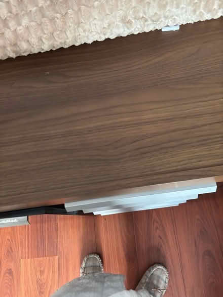 Photo of free Wood & black glass sideboard (Balsall Heath B12) #3