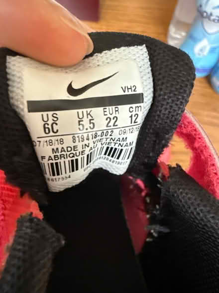 Photo of free Baby shoes (Five Mile Drive OX2) #2