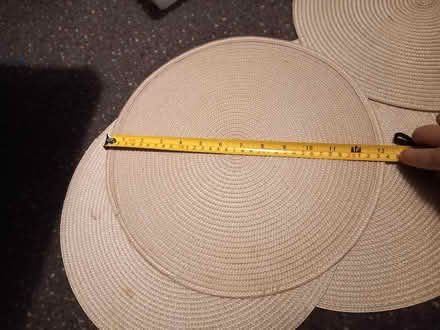 Photo of free Seagrass Round Woven Placemats x4 (Collyhurst M40) #2
