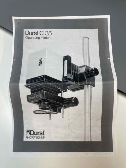 Photo of free Durst C35 Enlarger (Globe Town E2) #3
