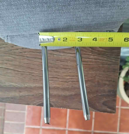 Photo of free Grey car headrest (SR, Bret Harte, near Jackson's) #1