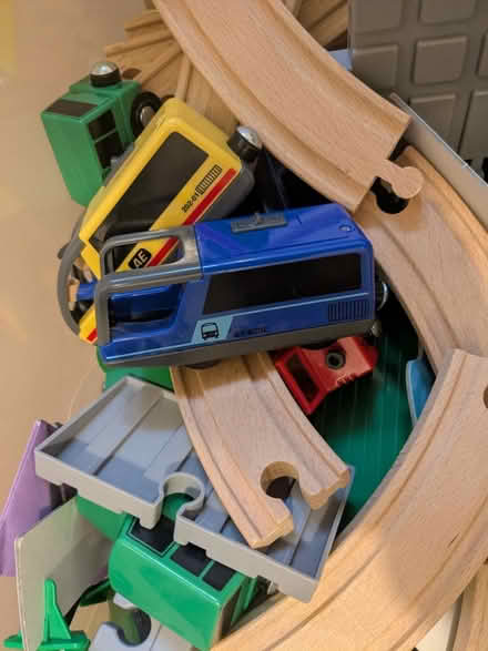 Photo of free Kids wooden train set (Stoke Newington N16) #3