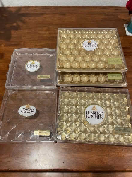 Photo of free 5 Ferraro Rocher boxes (Verano - Middlefield Road) #1