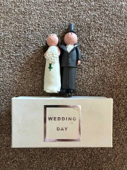 Photo of free Bride & Groom cake decoration. (New Brighton CH45) #1