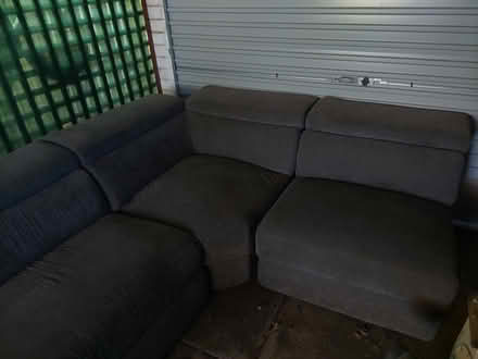 Photo of free Sofa with tape on one corner (Edgewater) #3