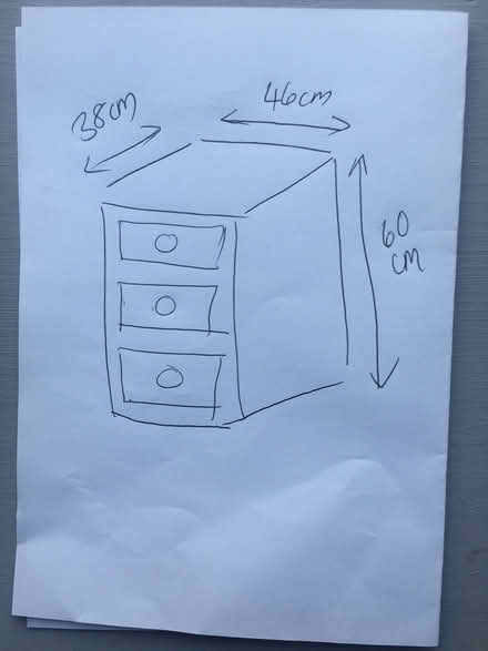 Photo of free Small chest of drawers (CV6 Coundon Coventry) #1