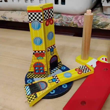 Photo of free Wooden Train Set Buildings (Darien) #2