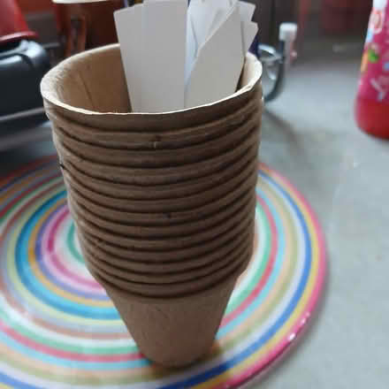 Photo of free 8 cm Coir plant pots (Bradford on Avon BA15) #1