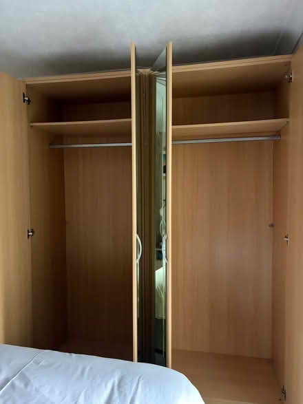 Photo of free Double wardrobe (Bare LA4) #2