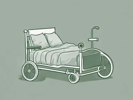 Photo of double high bed as I a wheelchair user (Terrington St Clement PE34) #1