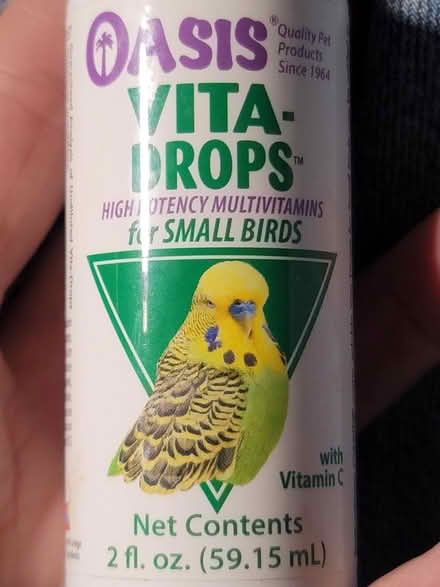 Photo of free Bird Vitamin Drops (NW Tucson. Ina/Thornydale) #2