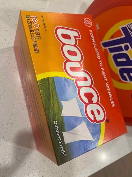 Photo of free hand warmer bounce sheet Tide (near kings academy) #1