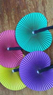 Photo of free paper fans (Risinghurst OX3) #1