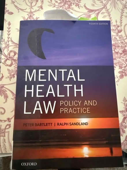 Photo of free Mental health law book (Wooburn HP10) #1