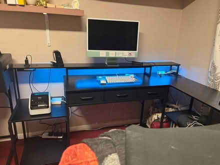 Photo of free computer desk (Hampden Park BN22) #1