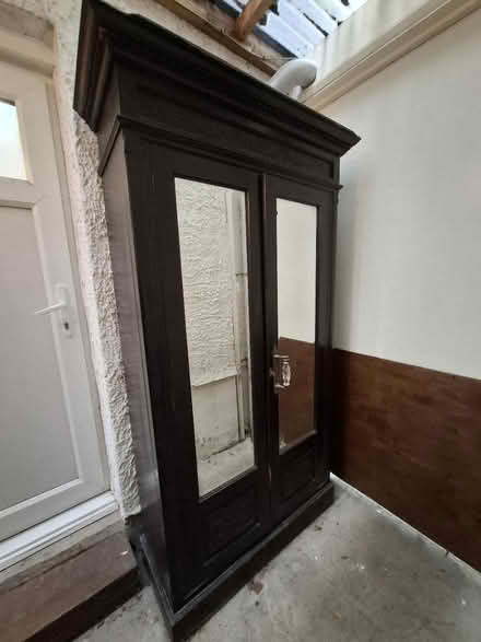 Photo of free Double mirrored antique wardrobe (Temple Fortune NW11) #1