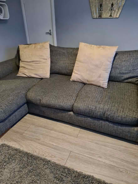 Photo of free L shaped sofa (Orford WA2) #1
