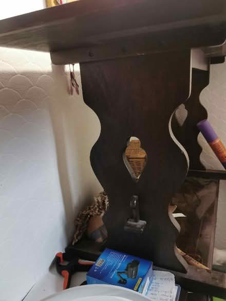 Photo of free Darkwood table (Robinswood GL4) #3