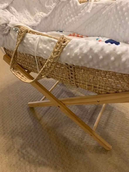 Photo of free Moses basket & stand (Abbey Wood SE2) #1