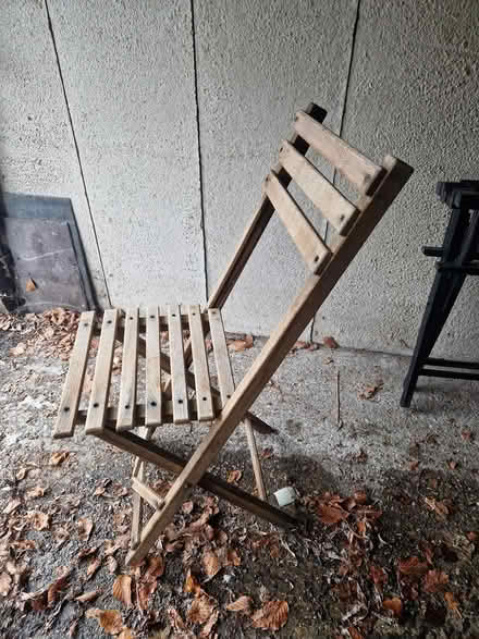Photo of free Chair and frame need treatment (Wimborne Town centre, BH21) #1