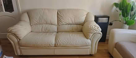 Photo of free 3 and 2 seater beige sofa (New basford NG7) #2