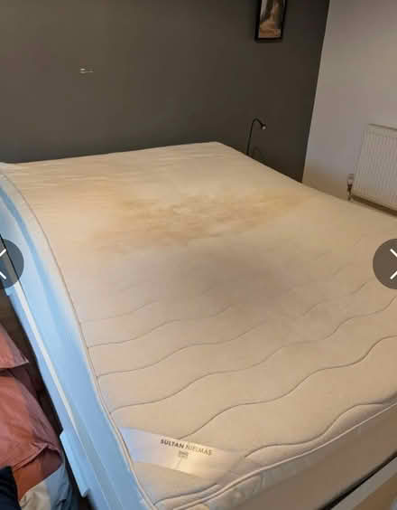 Photo of free White double bed frame with storage (Dublin 8) #3