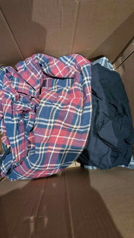 Photo of free Big box of mens clothes (Kenilworth CV8) #1