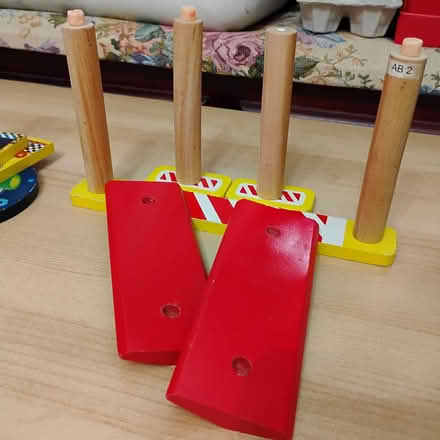 Photo of free Wooden Train Set Buildings (Darien) #3