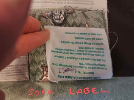 Photo of free Sofa (Pateley Bridge HG3) #2