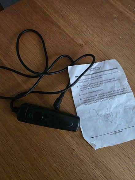 Photo of free Remote switch for camera (Skipton BD23) #1