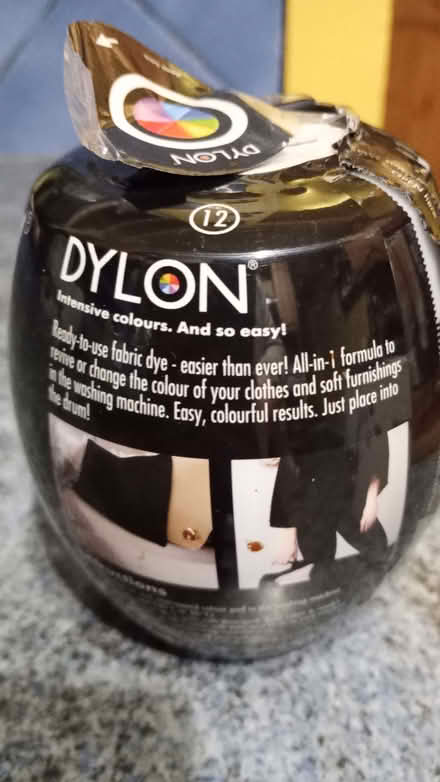 Photo of free Fabric dye black (Castle MK40) #1