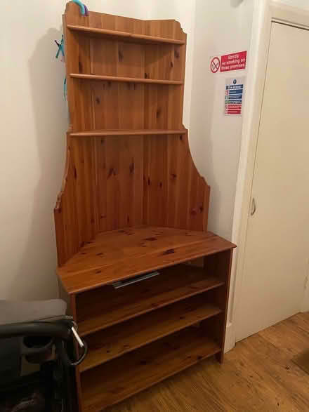 Photo of free Corner cabinet storage unit (Croydon SE25) #2