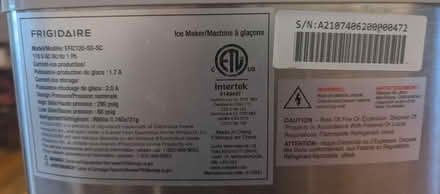 Photo of free Ice maker (broken) (Brockton Village) #2