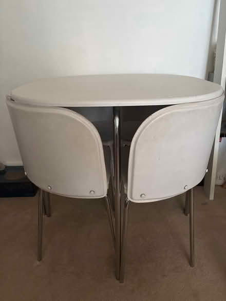 Photo of free Dining room table and 4 chairs (SE18 7PZ) #1