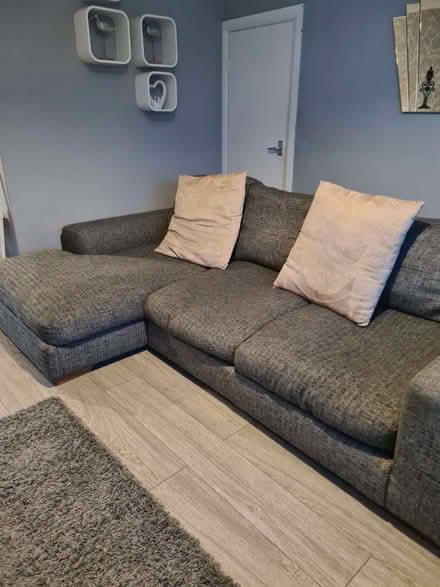 Photo of free L shaped sofa (Orford WA2) #2