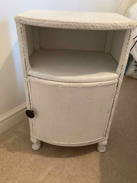 Photo of free Lloyd loom chair & cabinet (TA24) #2
