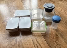 Photo of free Plastic food tubs, various sizes (Baldock SG7) #1