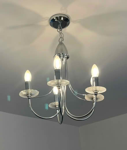 Photo of free Chrome ceiling light (Totley S17) #1